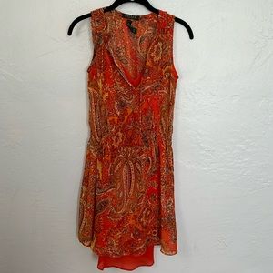 Lauren Ralph Lauren, petite orange dress